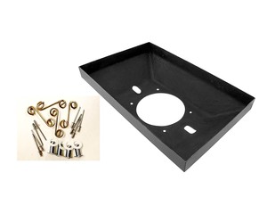 Fiberglass Dragster Scoop Tray #3000 with #193 Fastener Kit
